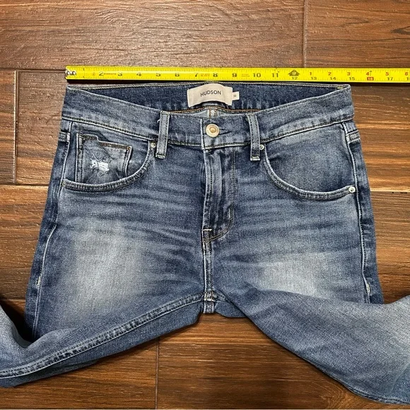 Hudson Men’s Blake Slim Straight Jean 30 Light Medium Wash - Picture 5 of 11